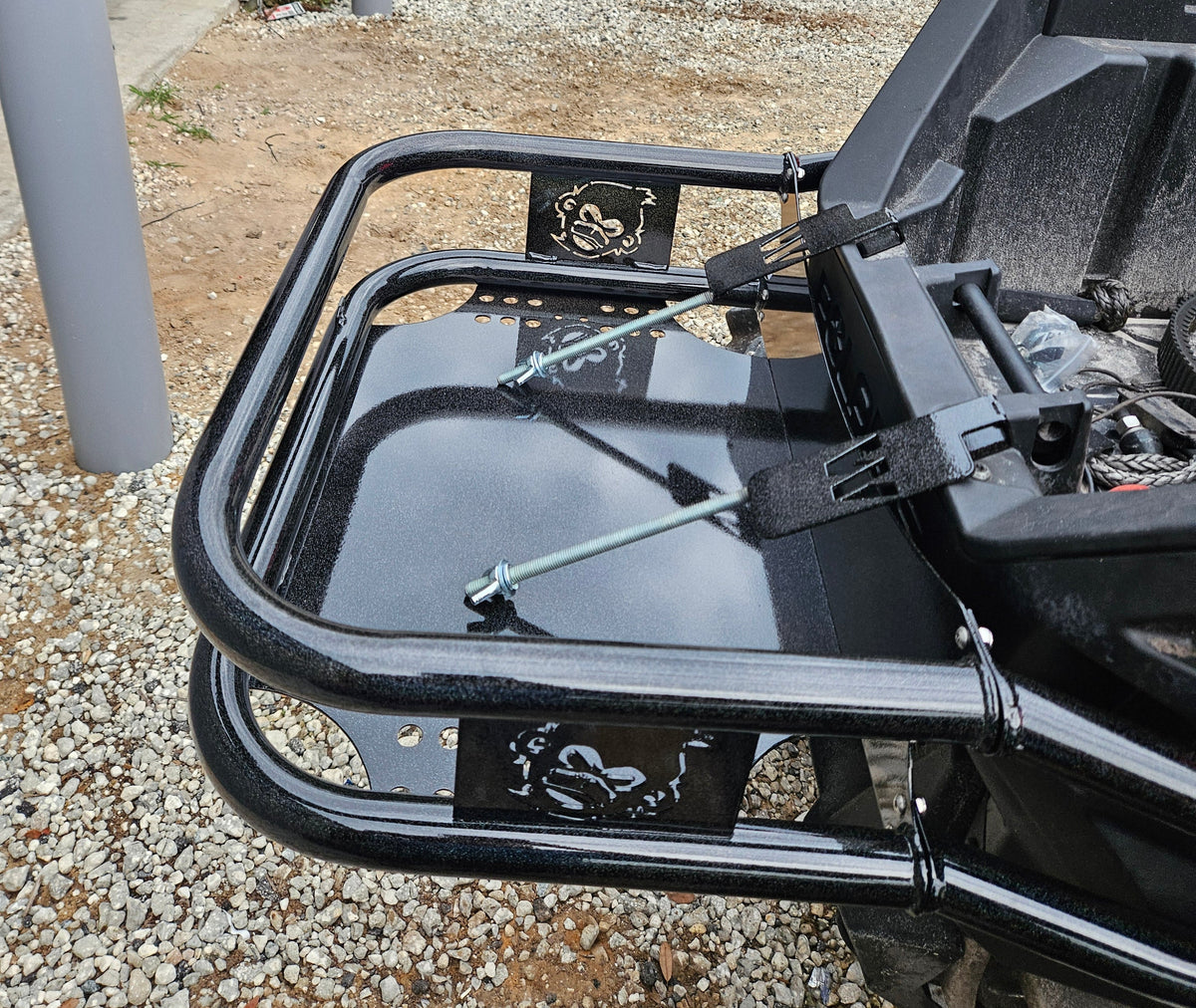 Polaris RZR Pro back Cooler Rack with tie downs
