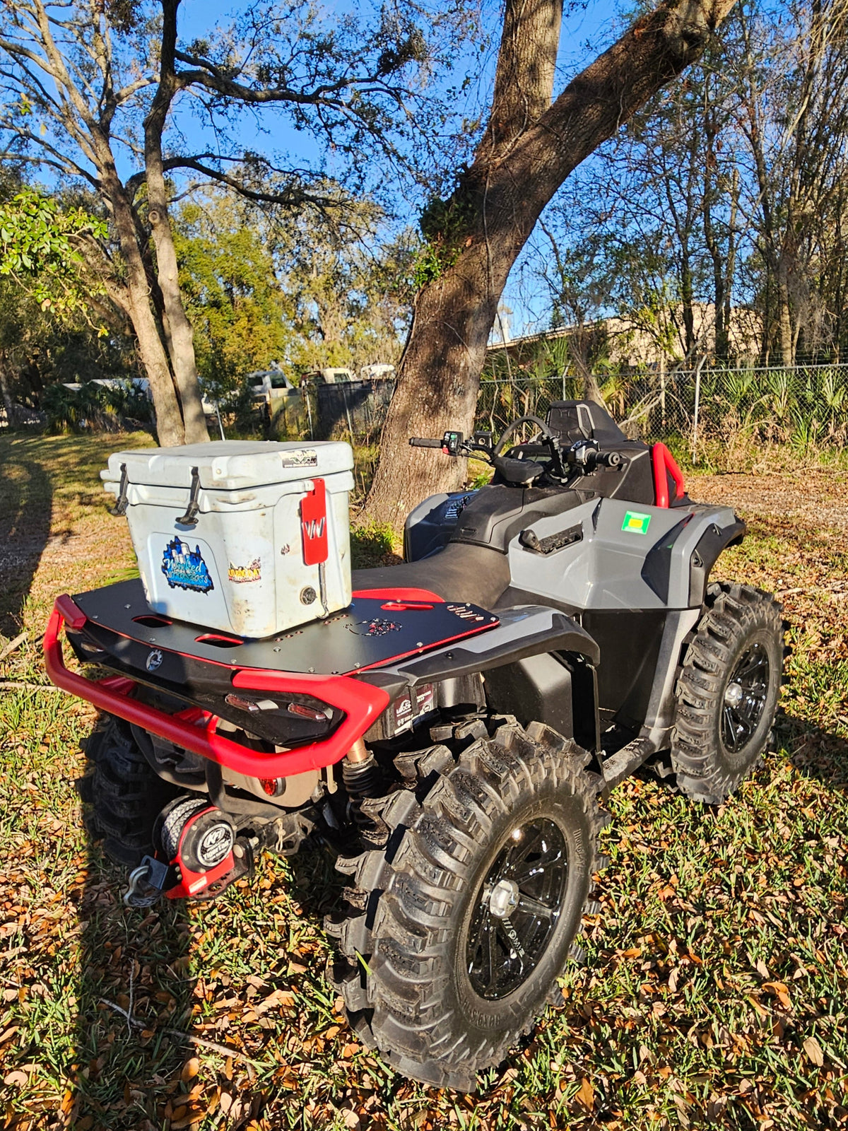 Outlander Gen 3 Back Rack W/Cooler Tie Downs