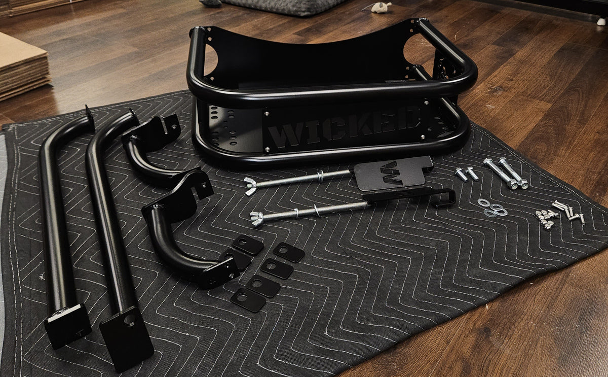 Honda Talon Back Cooler Rack with tie downs