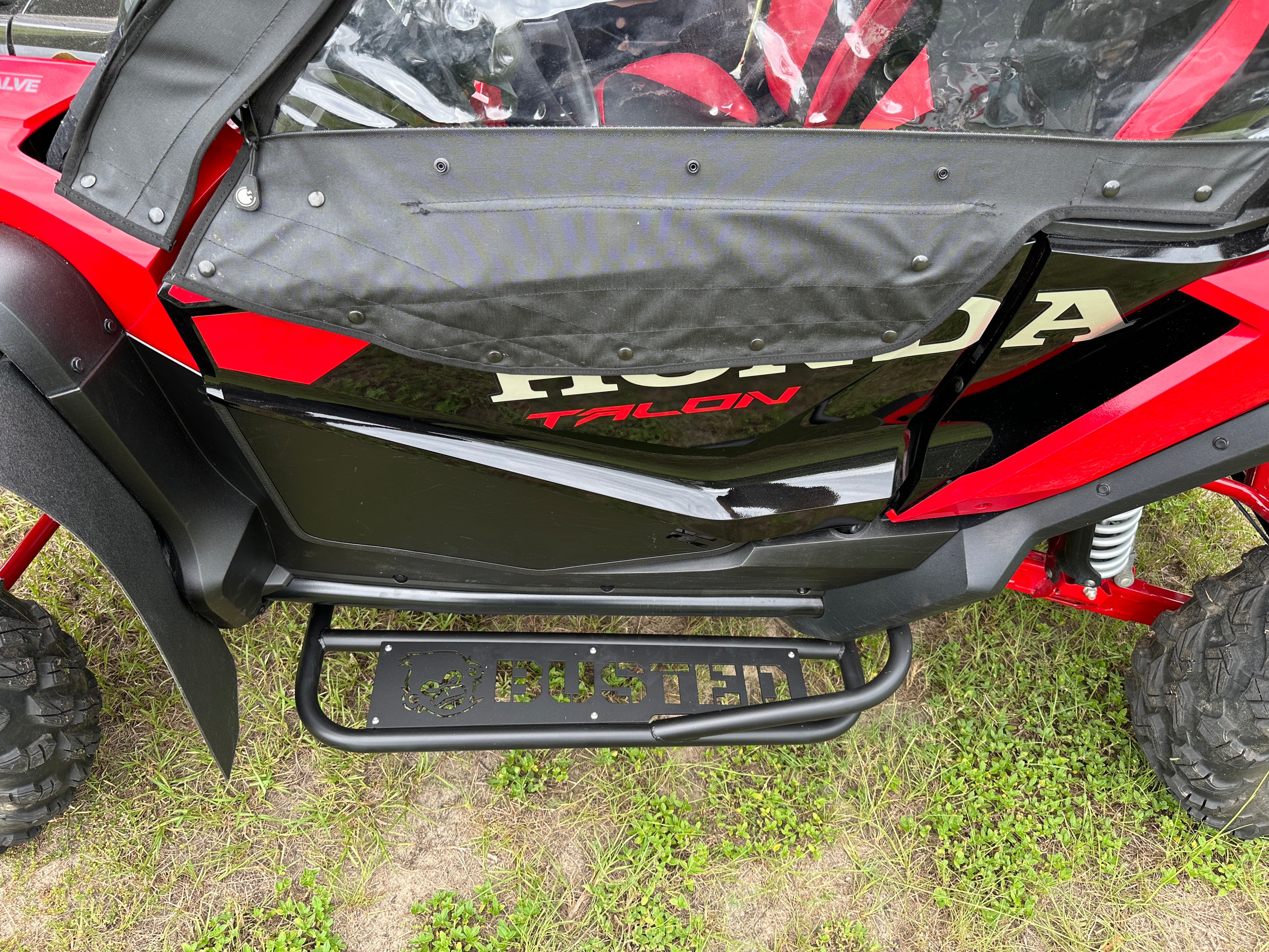 Talon 2 Seat side steps, Tree Kickers, Nerf Bars
