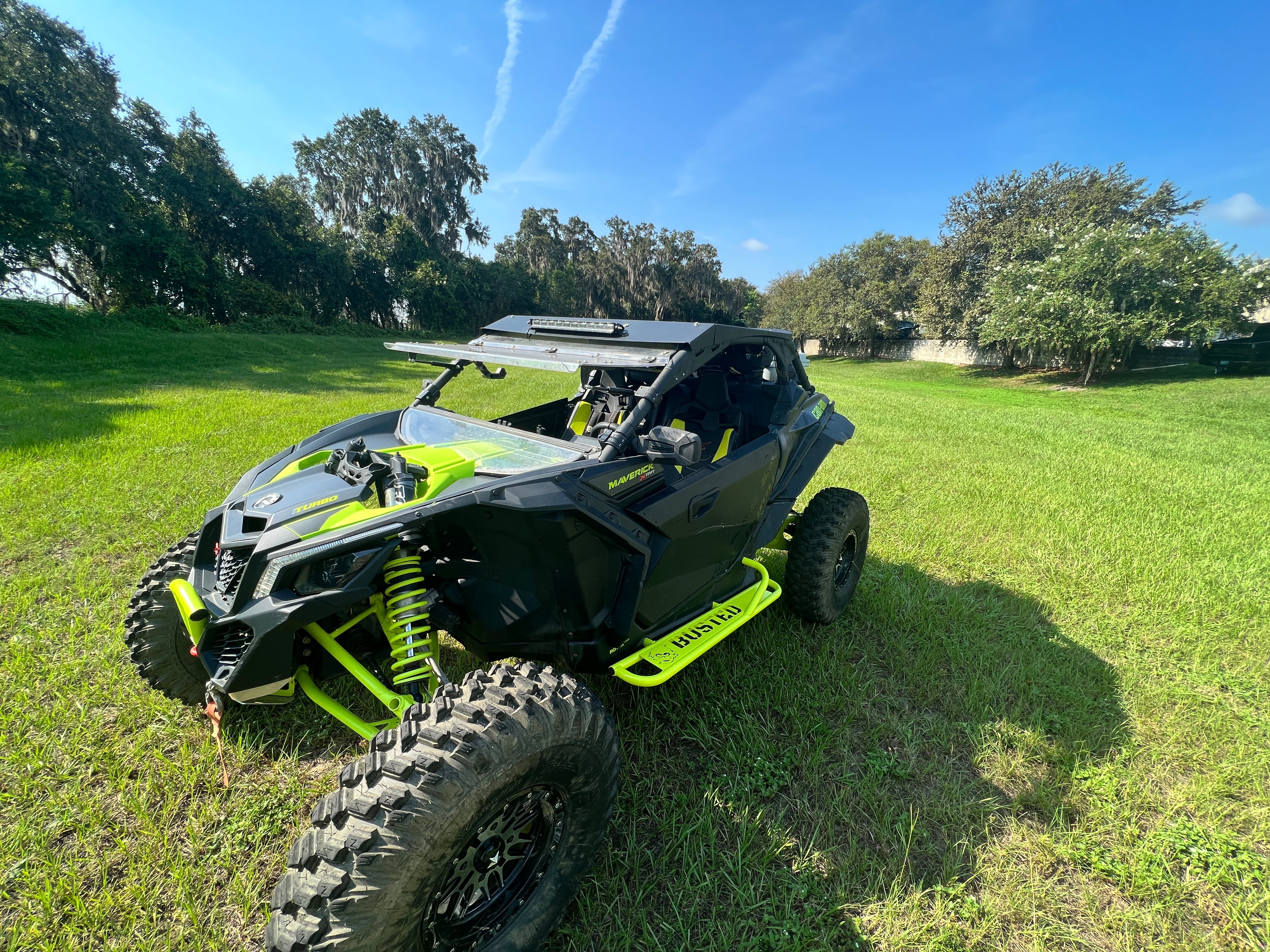 X3 2 Seat Side Steps, Tree Kickers, Nerf Bars