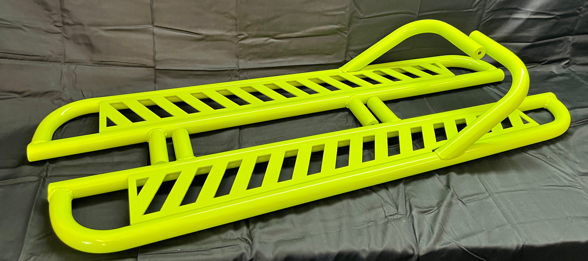 X3 2 Seat Side Steps, Tree Kickers, Nerf Bars