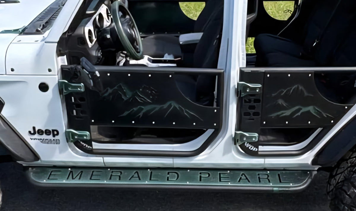 Jeep Wrangler JL 4-Door Side Steps (2018–Current) | Heavy-Duty Steel | Made in USA