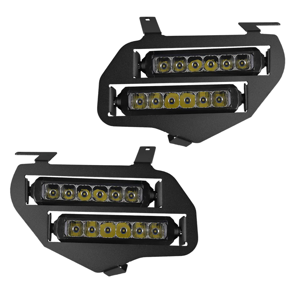 Dual Wide 8" LED Headlights for Honda Pioneer 1000, 1000-5